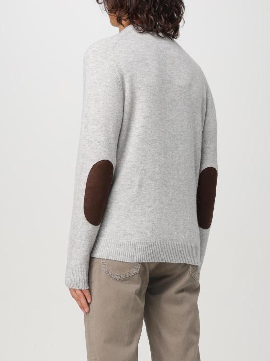 25FW 바버 스웨터 MKN0584 GY31 Grey - BARBOUR