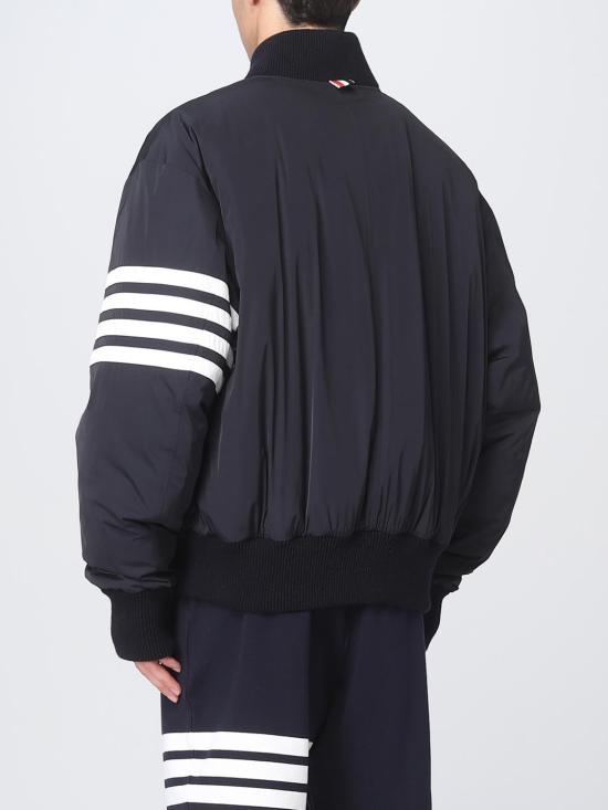 25FW 톰브라운 봄버 자켓 MJD103X07259 415 Blue - THOM BROWNE