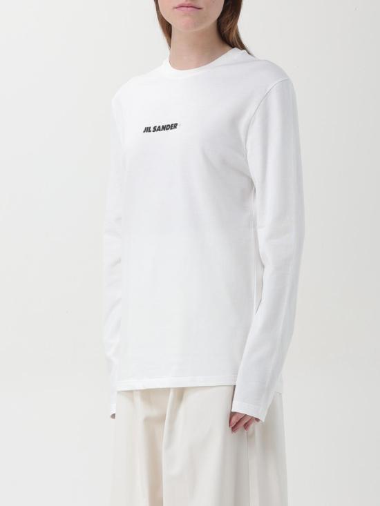 25FW 질샌더 반팔 티셔츠 J40GC0117J20103 102 White - JIL SANDER