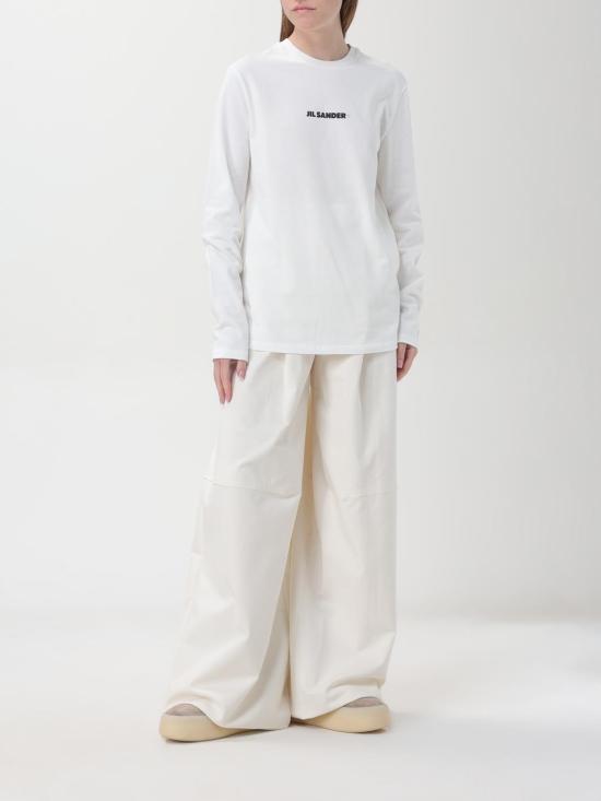 25FW 질샌더 반팔 티셔츠 J40GC0117J20103 102 White - JIL SANDER