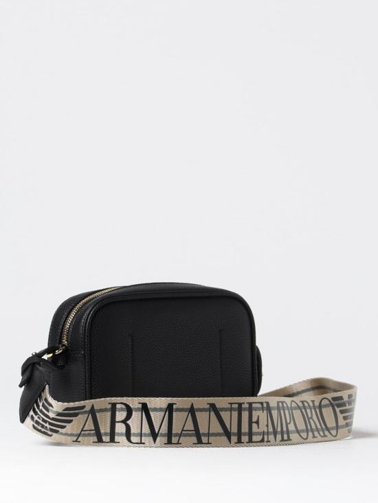 25FW 엠포리오 아르마니 토트백 EW000537AF12103 MC032 Black - EMPORIO ARMANI