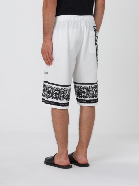 25FW 돌체앤가바나 숏팬츠 GV37ATII7HN HX5DQ White - DOLCE & GABBANA