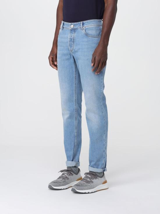 25FW 브루넬로 쿠치넬리 데님 팬츠 M283PD3210 C1470 Gnawed Blue - BRUNELLO CUCINELLI