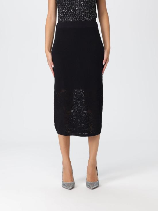 25FW 파트리지아페페 스커트 8G0482K284 K103 Black