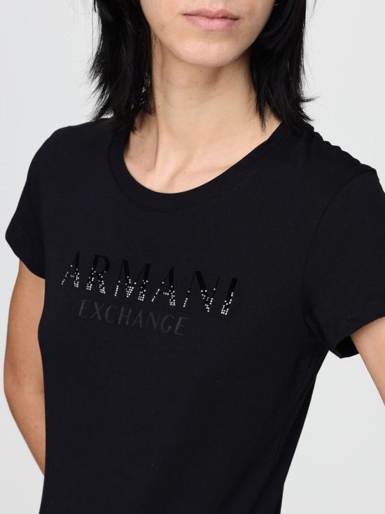 25FW 알마니 반팔 티셔츠 XW001351AF17172 UC001 Black - ARMANI