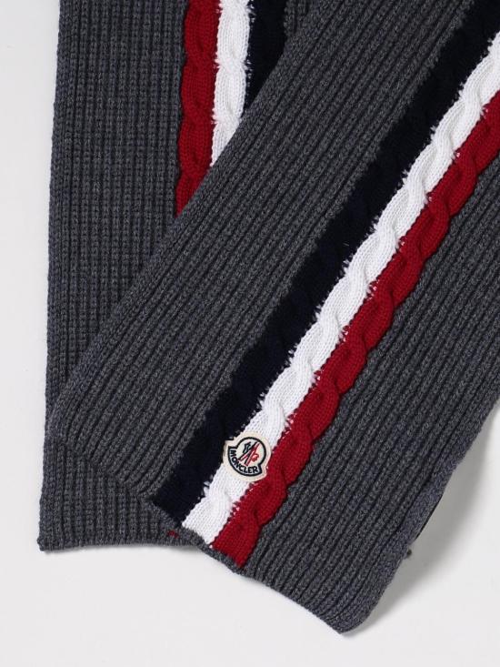 25FW [키즈] 몽클레어 스카프 3C00011M1131 988 Grey - MONCLER