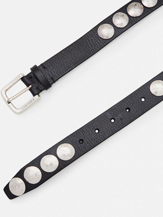 25FW 골든구스 레귤러 벨트 GMA00161A00013790100 Black - GOLDEN GOOSE