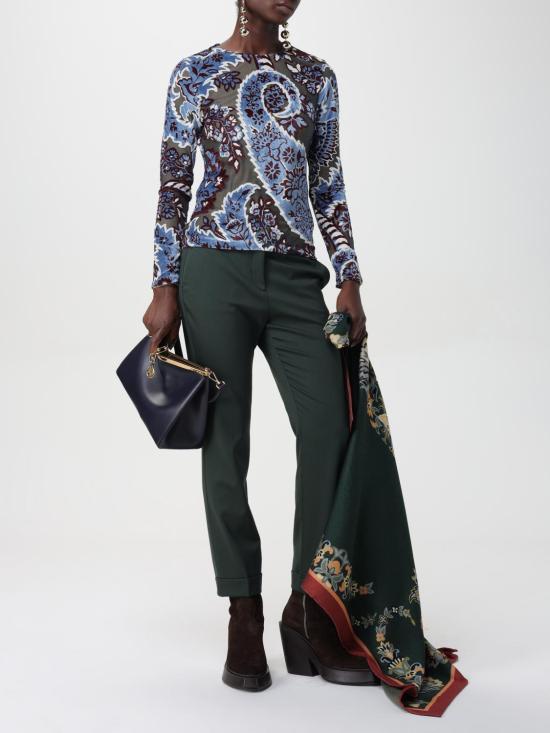 25FW 에트로 숄더백 WP1B0002AU022 B0065 Blue - ETRO