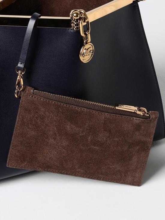 25FW 에트로 숄더백 WP1B0002AU022 B0065 Blue - ETRO