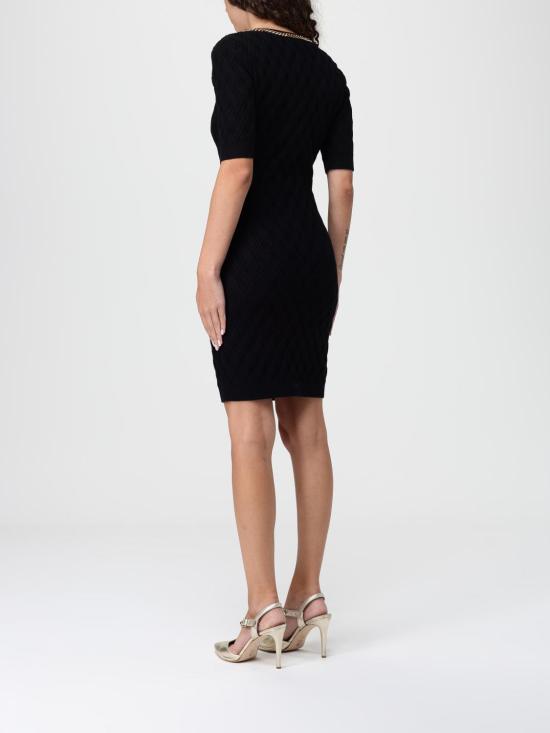 25FW 엘리자베타프랜치 롱 원피스 AM20B 110 Black - ELISABETTA FRANCHI