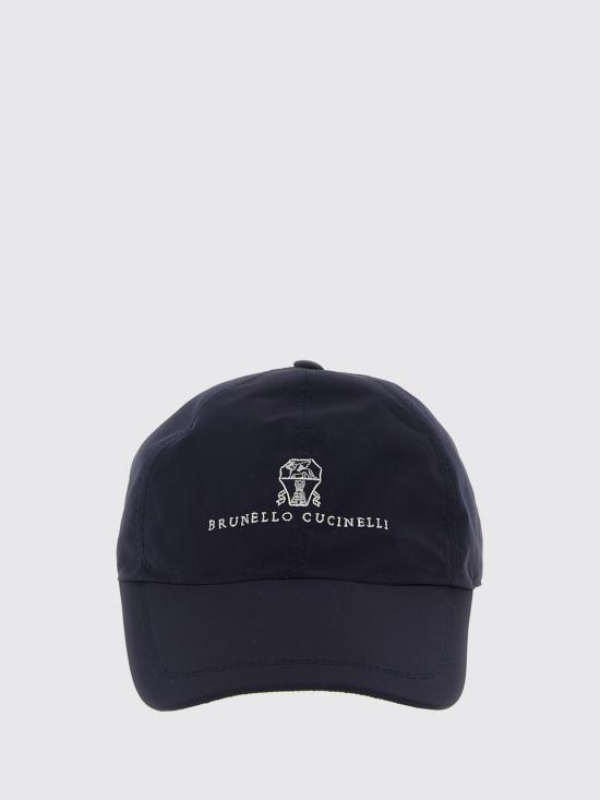 25FW 브루넬로 쿠치넬리 볼캡 MD4799187P CVK46 Blue - BRUNELLO CUCINELLI