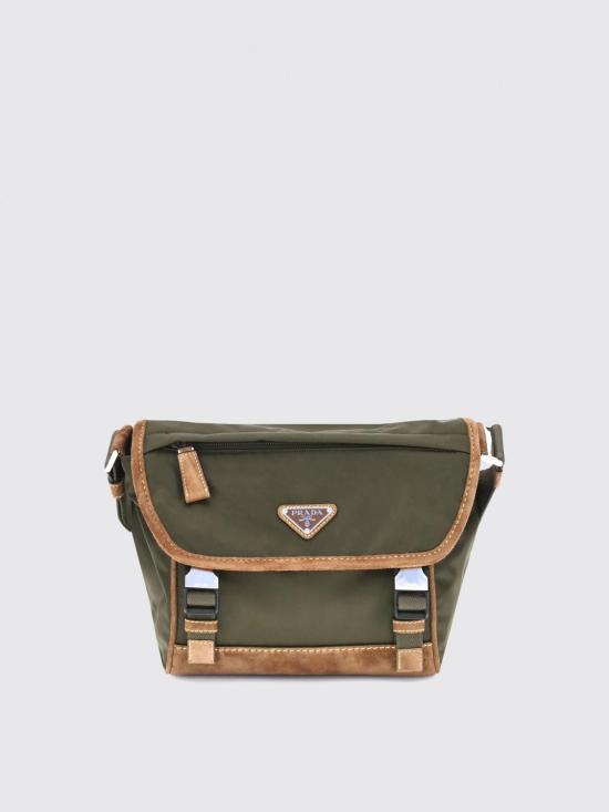 25FW 프라다 삼각로고 리나일론 메신저 크로스백 2VD066384 F041O Military