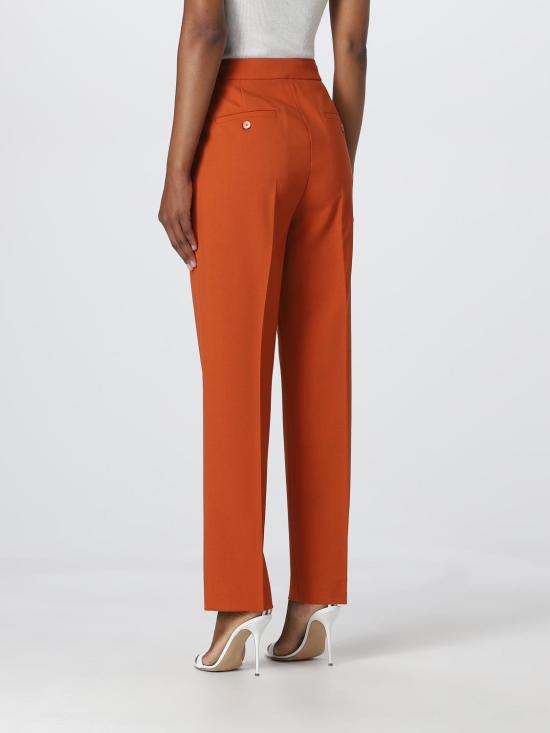 25FW 막스마라 스트레이트 팬츠 2311311431600 004 Orange - MAX MARA