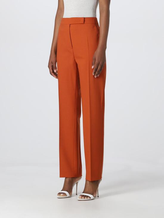 25FW 막스마라 스트레이트 팬츠 2311311431600 004 Orange - MAX MARA