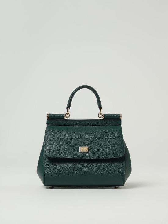 26SS 돌체앤가바나 미디움 시실리 핸드백 BB6003B1001 87399 Green