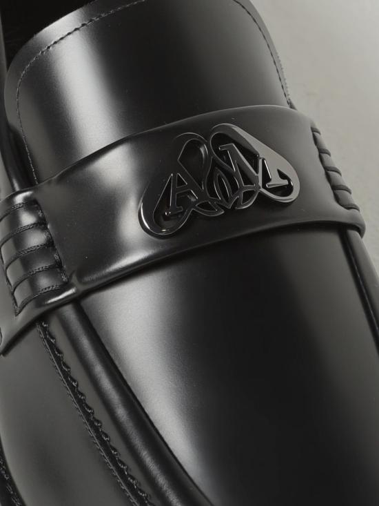 25FW 알렉산더 맥퀸 로퍼 777805WIES2 1069 Black - ALEXANDER MCQUEEN