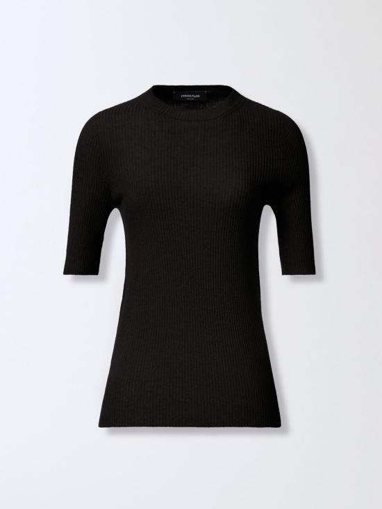 25FW 파비아나 필리피 스웨터 MAD215F022D230 825 Black - FABIANA FILIPPI
