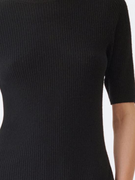 25FW 파비아나 필리피 스웨터 MAD215F022D230 825 Black - FABIANA FILIPPI