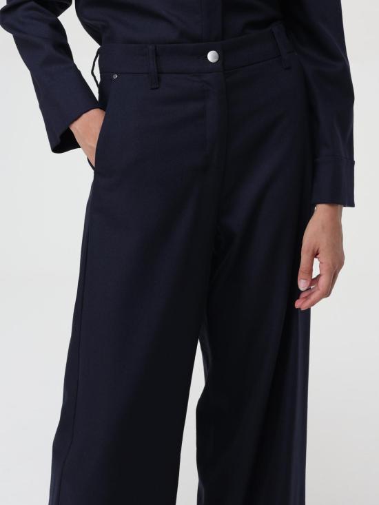 25FW 에스막스마라 스트레이트 팬츠 2429136013600 027 Blue - 'S MAX MARA