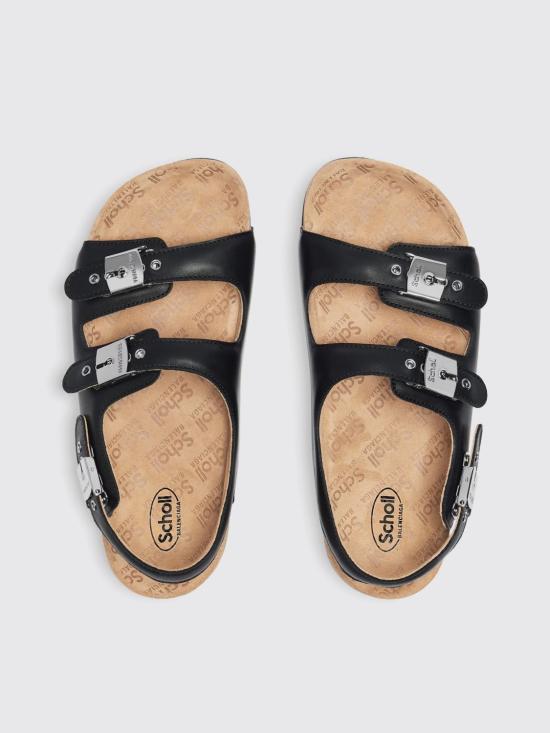 25FW 발렌시아가 샌들 840207WB2U1 1180 Black - BALENCIAGA