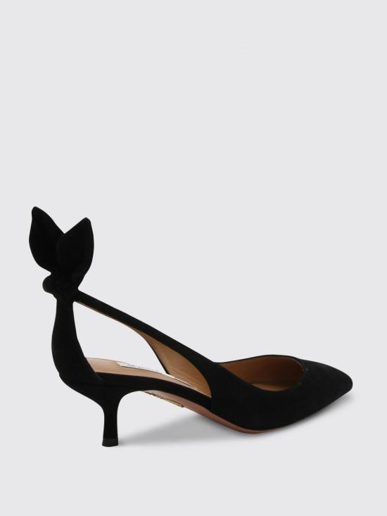 25FW 아쿠아주라 뮬/슬리퍼 DENMIDP2SUE 000 Black - AQUAZZURA