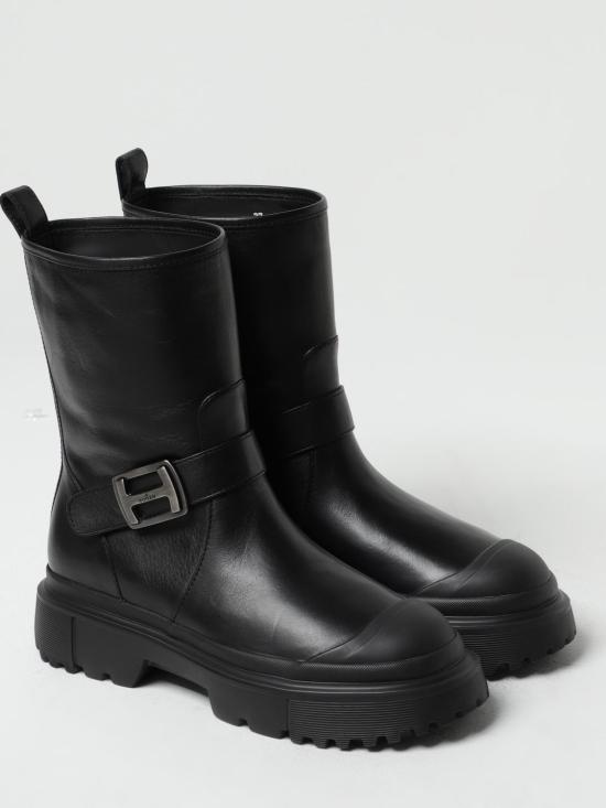 25FW 호간 부츠 HXW6190FC40KXT B999 Black - HOGAN
