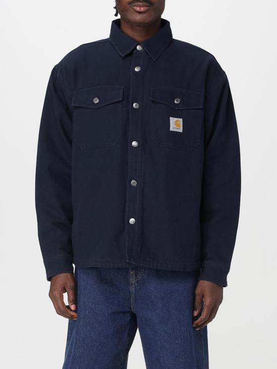 25FW 칼하트 WIP 셀비 셔츠 I035305 J0XX Blue