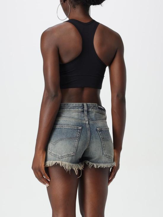 25FW 발렌시아가 트레이닝 티셔츠 7932824E2B9 1081 Black - BALENCIAGA