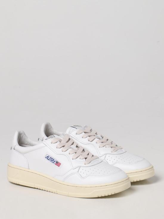 26SS 오트리 메달리스트 로우 스니커즈 AULMLL15 White - AUTRY