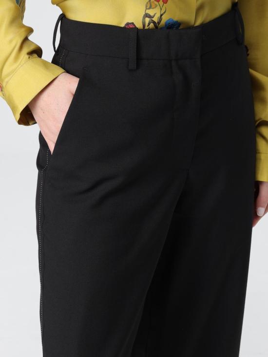 25FW 마르니 스트레이트 팬츠 PAMA0596A0TW839 00N99 Black - MARNI
