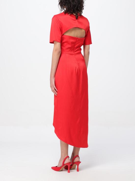 25FW 모스키노 롱 원피스 04453767 0112 Red - MOSCHINO