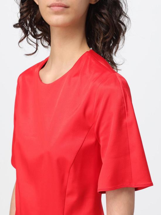 25FW 모스키노 롱 원피스 04453767 0112 Red - MOSCHINO