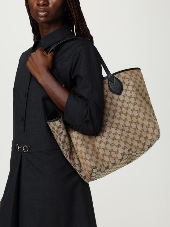 25FW 구찌 토트백 839112AAFEQ 1069 Black - GUCCI