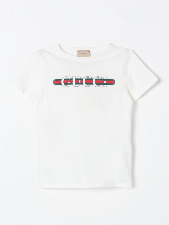 25FW [키즈] 구찌 티셔츠 561651XJGPI 9214 White