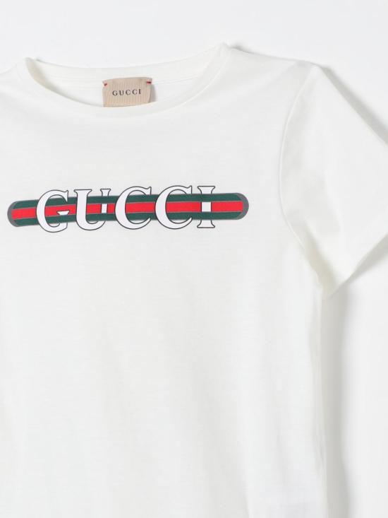 25FW [키즈] 구찌 티셔츠 561651XJGPI 9214 White - GUCCI
