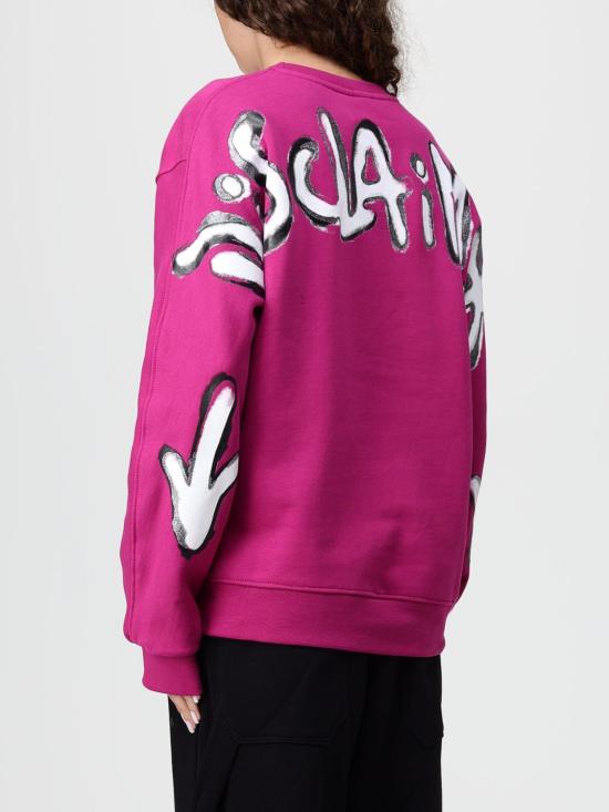 25FW 디스클레이머 스웨터 55250 BORGOGNA ST BIANCA Burgundy - DISCLAIMER