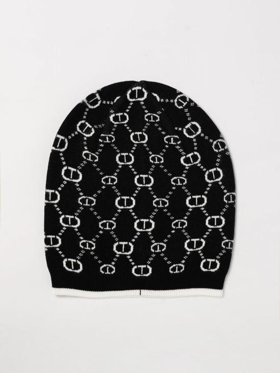 25FW [키즈] 트윈셋 모자 252GJ501F 02714 Black - TWINSET