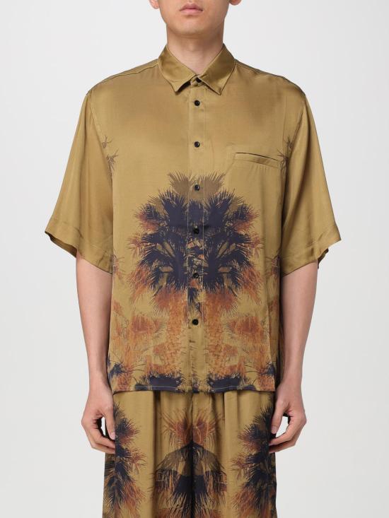 25FW 라니우스 반팔 셔츠 S4LAMASI124 082 Green