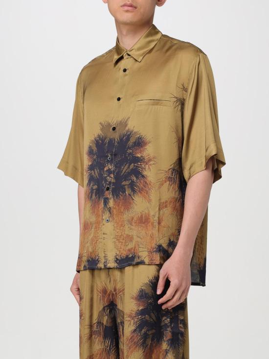 25FW 라니우스 반팔 셔츠 S4LAMASI124 082 Green - LANEUS