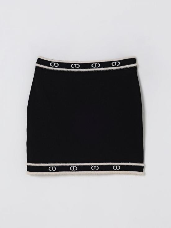 25FW [키즈] 트윈셋 스커트 252GJ3072 11656 Black - TWINSET