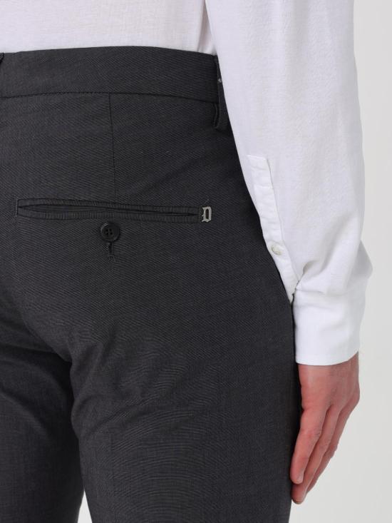 25FW 돈답 수트 팬츠 UP235FS0278U002 999 Black - DONDUP