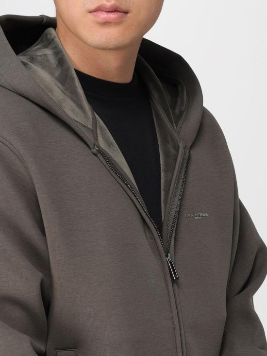 25FW 엠포리오 아르마니 긴팔 티셔츠 EM002866AF17547 U8120 Military - EMPORIO ARMANI