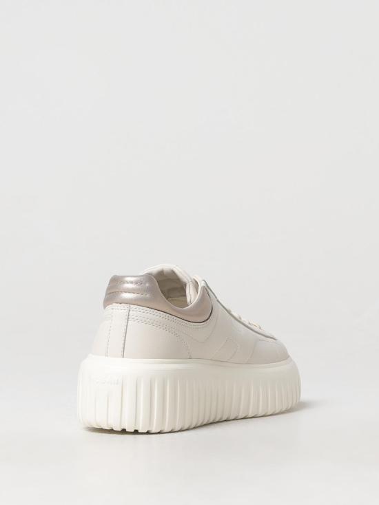 25FW 호간 H-스트라이프 스니커즈 HXW6450FC60KU0 0GAN Beige - HOGAN