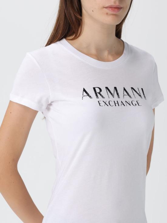 25FW 알마니 반팔 티셔츠 XW001351AF17172 U0002 White - ARMANI