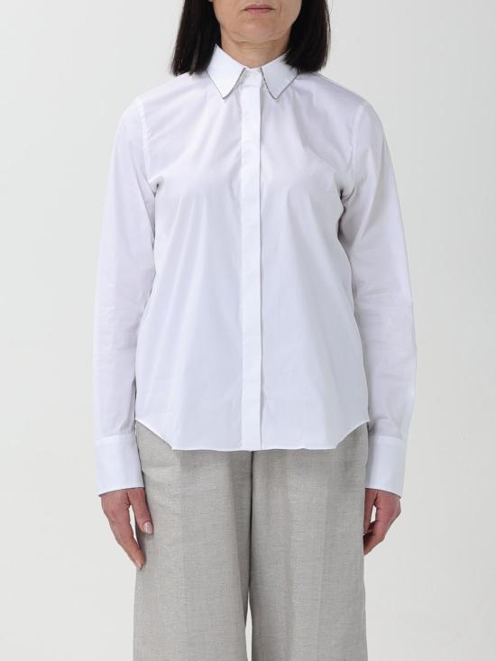 26SS 브루넬로 쿠치넬리 모닐리 셔츠 M0091MA606 C159 White