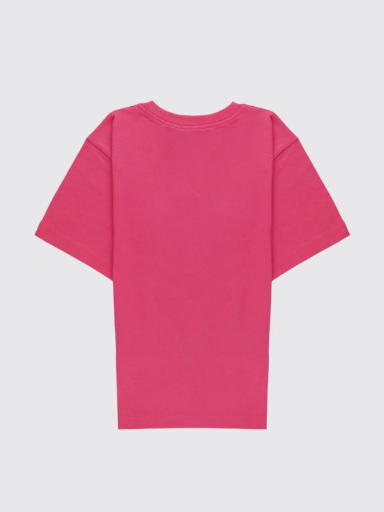 25FW [키즈] 모스키노 티셔츠 HNM05GLAA20 50541 Fuchsia - MOSCHINO