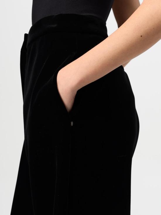 25FW 스포트막스 스트레이트 팬츠 2422786013600 001 Black - SPORTMAX