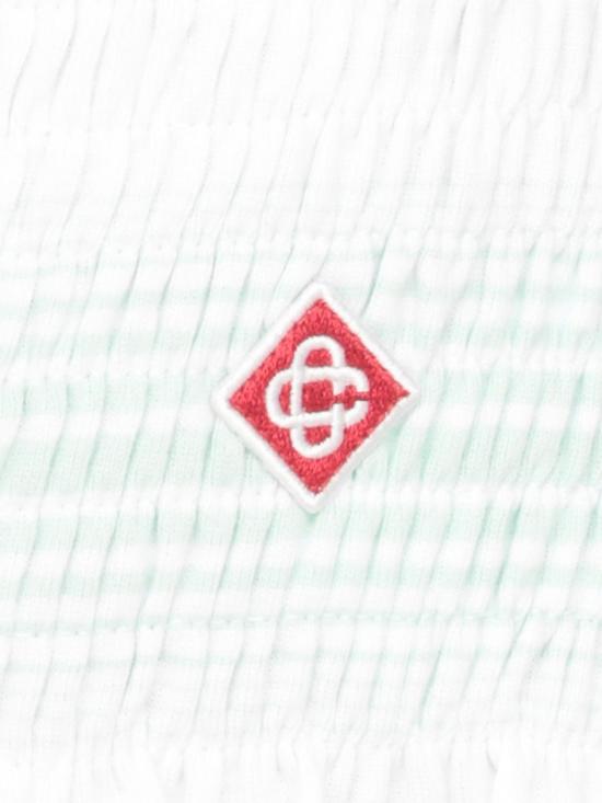 25FW 카사블랑카 숏팬츠 WPF25JTR163 01 White - CASABLANCA