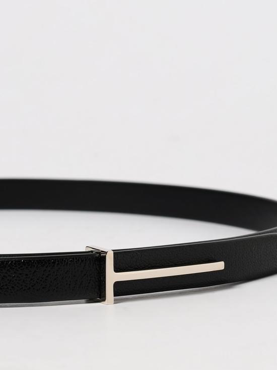 25FW 톰포드 레귤러 벨트 WB333LGO033P 1N001 Black - TOMFORD