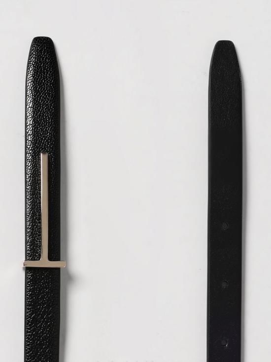 25FW 톰포드 레귤러 벨트 WB333LGO033P 1N001 Black - TOMFORD